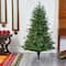 5ft. Pre-Lit New Hampshire Spruce Artificial Christmas Tree, Warm White LED Lights